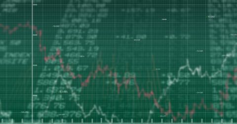Abstract Digital Graph with Data Points and Grid - Download Free Stock Images Pikwizard.com