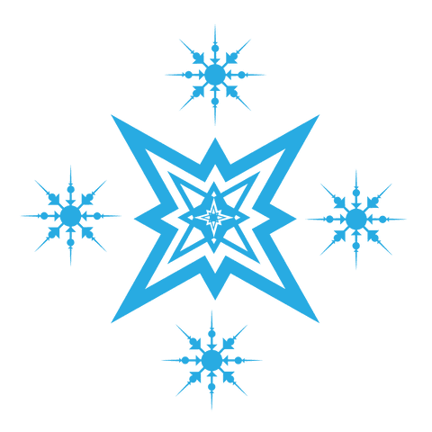 Elegant Transparent Blue Snowflake Design for Winter Themes - Download Free Stock Videos Pikwizard.com