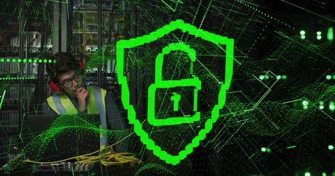 Cybersecurity Specialist Analyzing Digital Data System - Download Free Stock Images Pikwizard.com