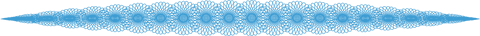 Transparent blue abstract vector shape for graphic design