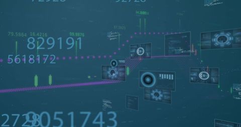 Abstract Digital Finance Data and Analytics Visualization - Download Free Stock Images Pikwizard.com
