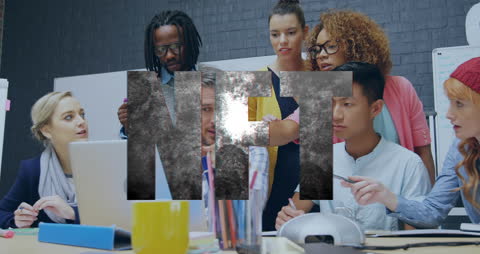 Team Collaborating on Innovative NFT Projects