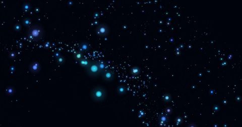 Glowing Light Particles on Dark Background - Download Free Stock Images Pikwizard.com