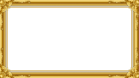 ornate golden baroque frame with intricate floral design - Download Free Stock Videos Pikwizard.com