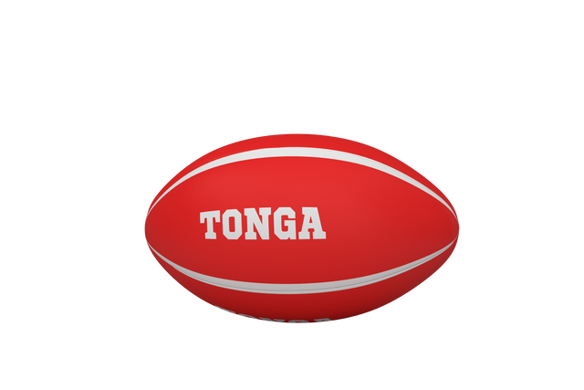 Rugby Ball with Tonga Text on Transparent Background Vector Illustration - Download Free Stock Videos Pikwizard.com