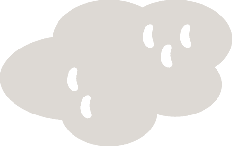 minimalistic flat gray cloud vector on transparent background - Download Free Stock Videos Pikwizard.com