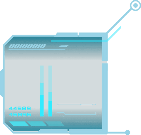 futuristic floating transparent hud interface with data visuals - Download Free Stock Videos Pikwizard.com