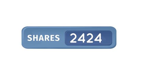 Digital Counter Showing 2424 Shares - Download Free Stock Images Pikwizard.com