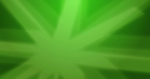 Abstract Green Rays Effect Celebrating St Patrick's Day