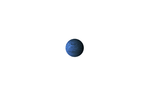 Transparent Digital Rendering of Blue Alien Planet in Space - Download Free Stock Videos Pikwizard.com