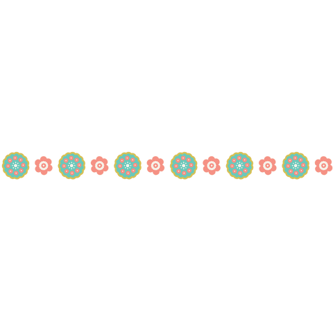 colorful floral pattern border on transparent background - Download Free Stock Videos Pikwizard.com