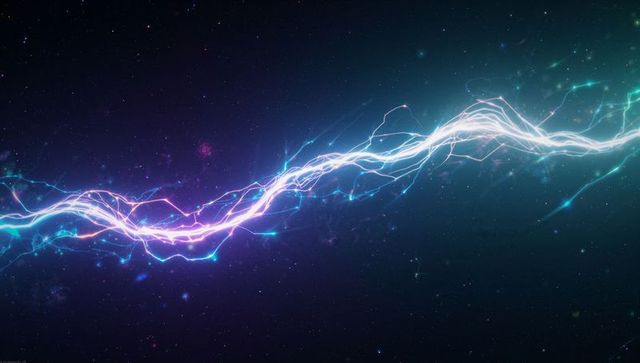 Dynamic Luminous Plasma Arc Over Cosmic Space