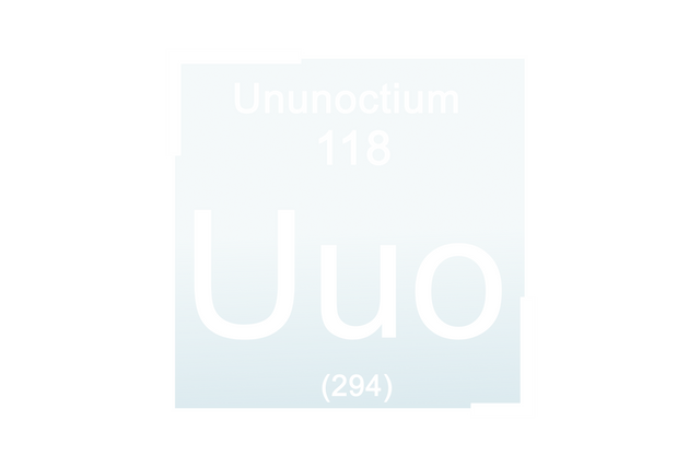 Transparent Illustration of Ununoctium Element Symbol - Download Free Stock Videos Pikwizard.com