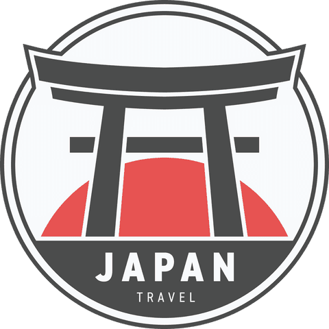 japan travel emblem with torii gate on transparent background - Download Free Stock Videos Pikwizard.com