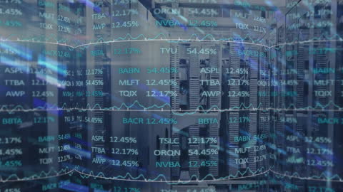 Digital Data Processing Overlayed on Computer Servers