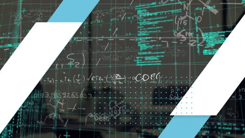 Futuristic Digital Finance Data Overlay in Office Environment