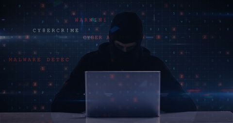 Mysterious Hacker Representing Cyber Warfare and Politics - Download Free Stock Images Pikwizard.com