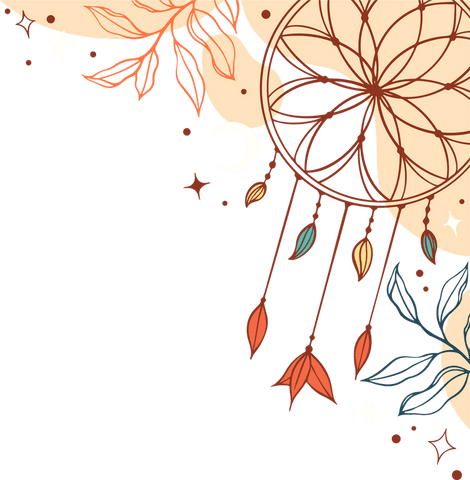 Mystical Dreamcatcher Design with Celestial and Leaf Motifs on Transparent Background - Download Free Stock Videos Pikwizard.com