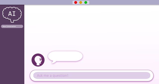 AI Chat Interface with Speech Bubbles and User Interaction - Download Free Stock Images Pikwizard.com