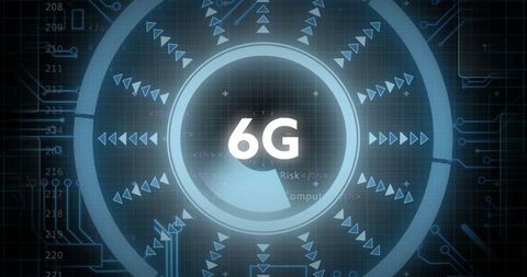 6G Technology Concept with Digital Coding Interface - Download Free Stock Images Pikwizard.com