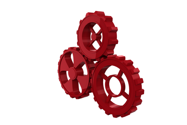 Red Cogs on Transparent Background Illustrating Mechanics and Engineering Concept - Download Free Stock Videos Pikwizard.com