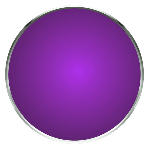 digital purple circle with silver frame on transparent background - Download Free Stock Videos Pikwizard.com