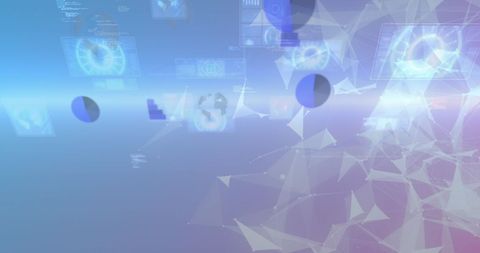 Futuristic Data Processing with Global Networking Concept - Download Free Stock Images Pikwizard.com