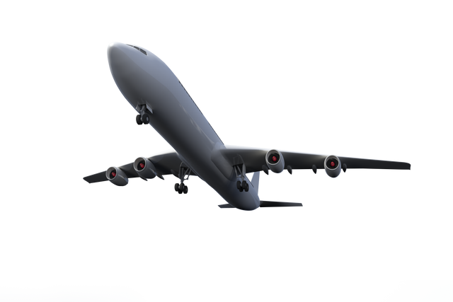 Immense Airplane on Transparent Background in Flight Position - Download Free Stock Videos Pikwizard.com