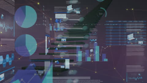 Digital Data Processing with Statistics Display