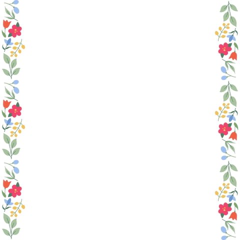 Ornamental Botanical Floral Border with Transparent Background - Download Free Stock Videos Pikwizard.com