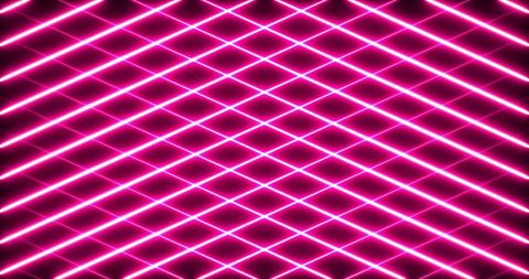 Retro neon mesh with flash sale campaign