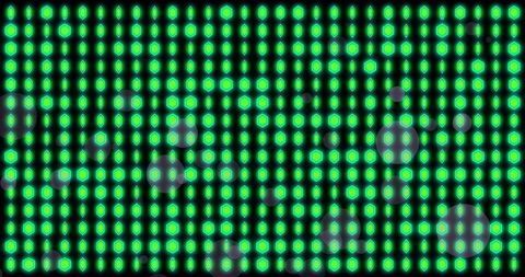 Glowing Green Light Array on Dark Background - Download Free Stock Images Pikwizard.com