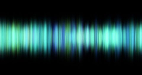 Abstract Green and Blue Pulsating Lines on Black Background - Download Free Stock Images Pikwizard.com