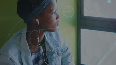 Tech-Savvy Teen Learning Through Digital Connectivity