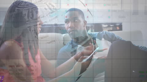 Executive Team Analyzing Global Market Trends