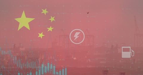 China's Data Processing and Global Business Integration with Cityscape - Download Free Stock Images Pikwizard.com