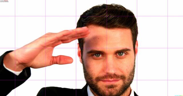 Confident Businessman Saluting with Smile - Download Free Stock Images Pikwizard.com