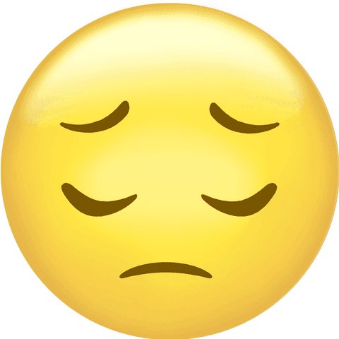 Sad Emoticon Showing Disappointed Expression Transparent Background - Download Free Stock Videos Pikwizard.com