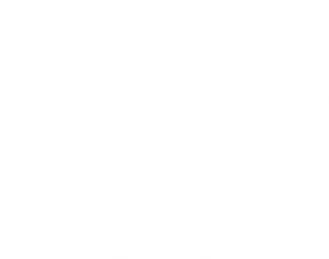 transparent white piggy bank with heart design illustration - Download Free Stock Videos Pikwizard.com