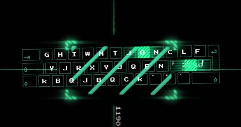 Futuristic Digital Interface with Data Transfer Theme - Download Free Stock Images Pikwizard.com