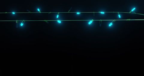 blue christmas string lights on dark background - Download Free Stock Images Pikwizard.com