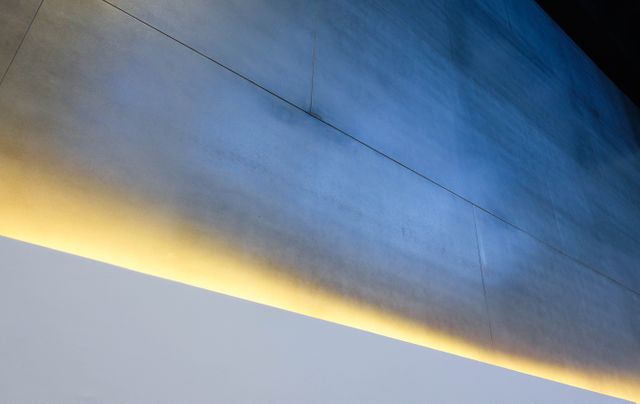 Modern Wall with Color Gradient Lighting - Download Free Stock Photos Pikwizard.com