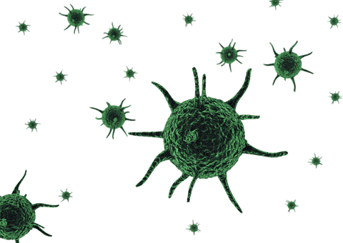 floating transparent green virus cells illustration - Download Free Stock Videos Pikwizard.com