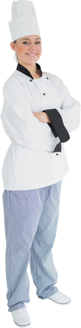 Transparent Portrait of Confident Female Chef with Arms Crossed - Download Free Stock Videos Pikwizard.com