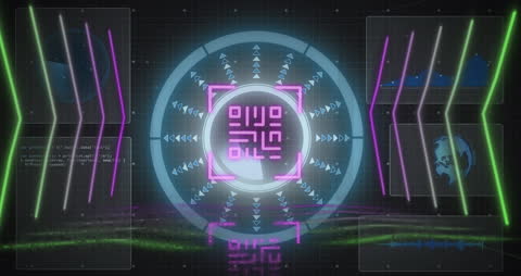 Blockchain Security Interface Concept in Virtual Environment