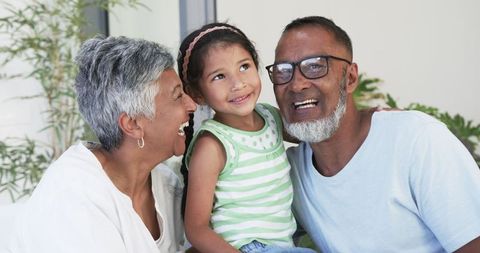 Multigenerational Family Highlighting Love and Happiness