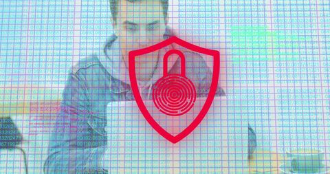 Biometric security with digital lock technology overlay