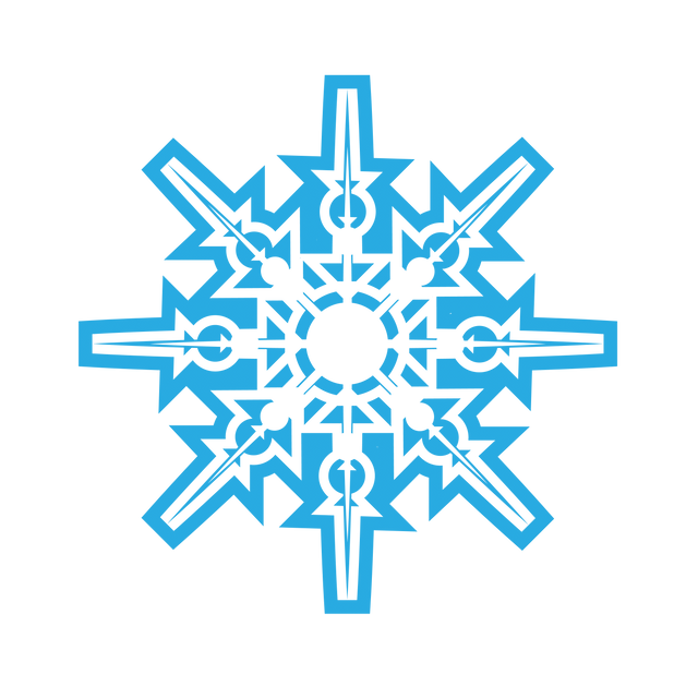 Transparent Intricate Blue Snowflake Digital Art - Download Free Stock Videos Pikwizard.com