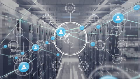 Digital Networking and Programming in Server Room