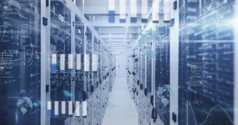 Digital Data Processing in Advanced Server Room Technology